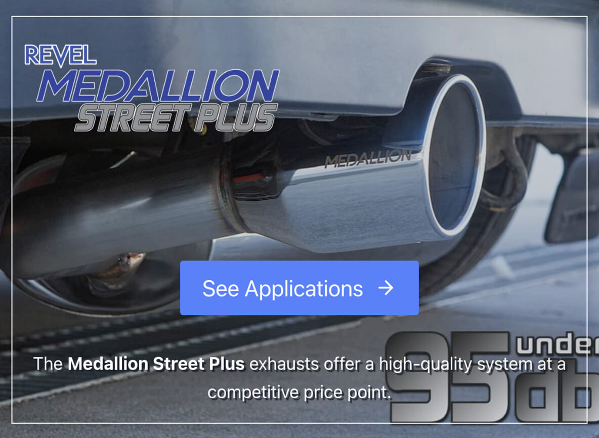 Revel Medallion StreetPlus Exhaust