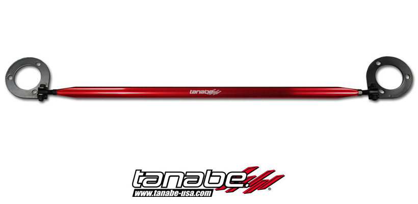 Tanabe Sustec Front Strut Tower Bar Red for 06-10 Honda Civic Sedan 4dr TTB152F 