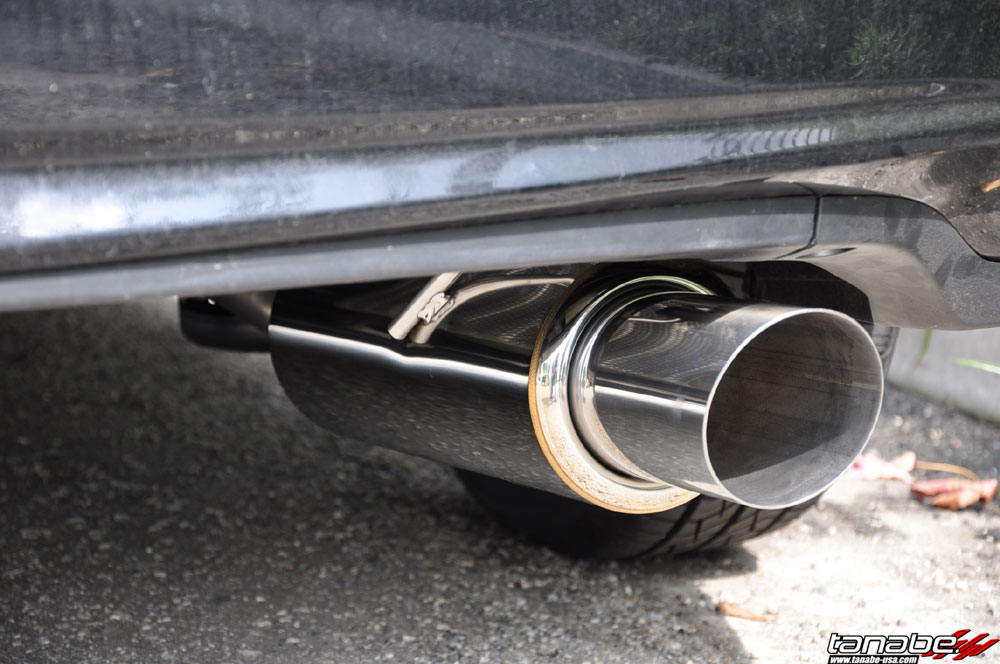 Tanabe USA R&D Blog | 2010 Prius - Concept G Exhaust Outside
