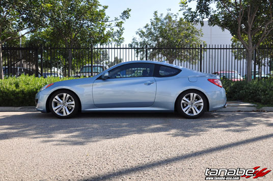 Genesis Coupe 2.0T with DF210 Springs