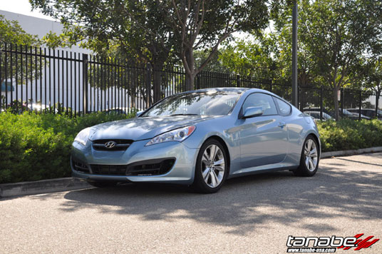Genesis Coupe 2.0T with DF210 Springs