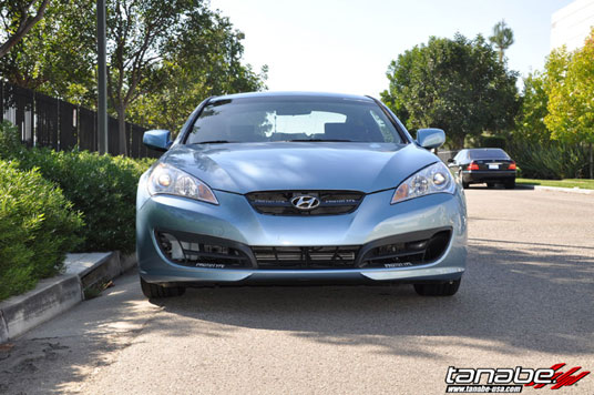 Genesis Coupe 2.0T with DF210 Springs