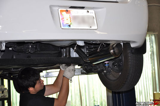 Toyota Yaris Concept G Exhaust Test