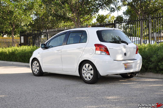 Toyota Yaris 5-Door with Tanabe DF210 Springs