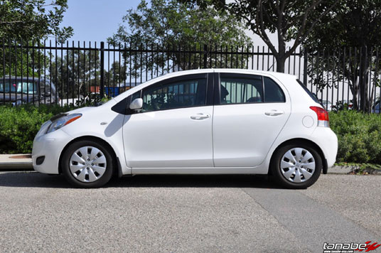 Toyota Yaris 5-Door with Tanabe NF210 Springs