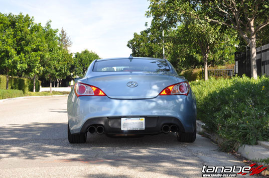 Genesis Coupe 2.0T with DF210 Springs