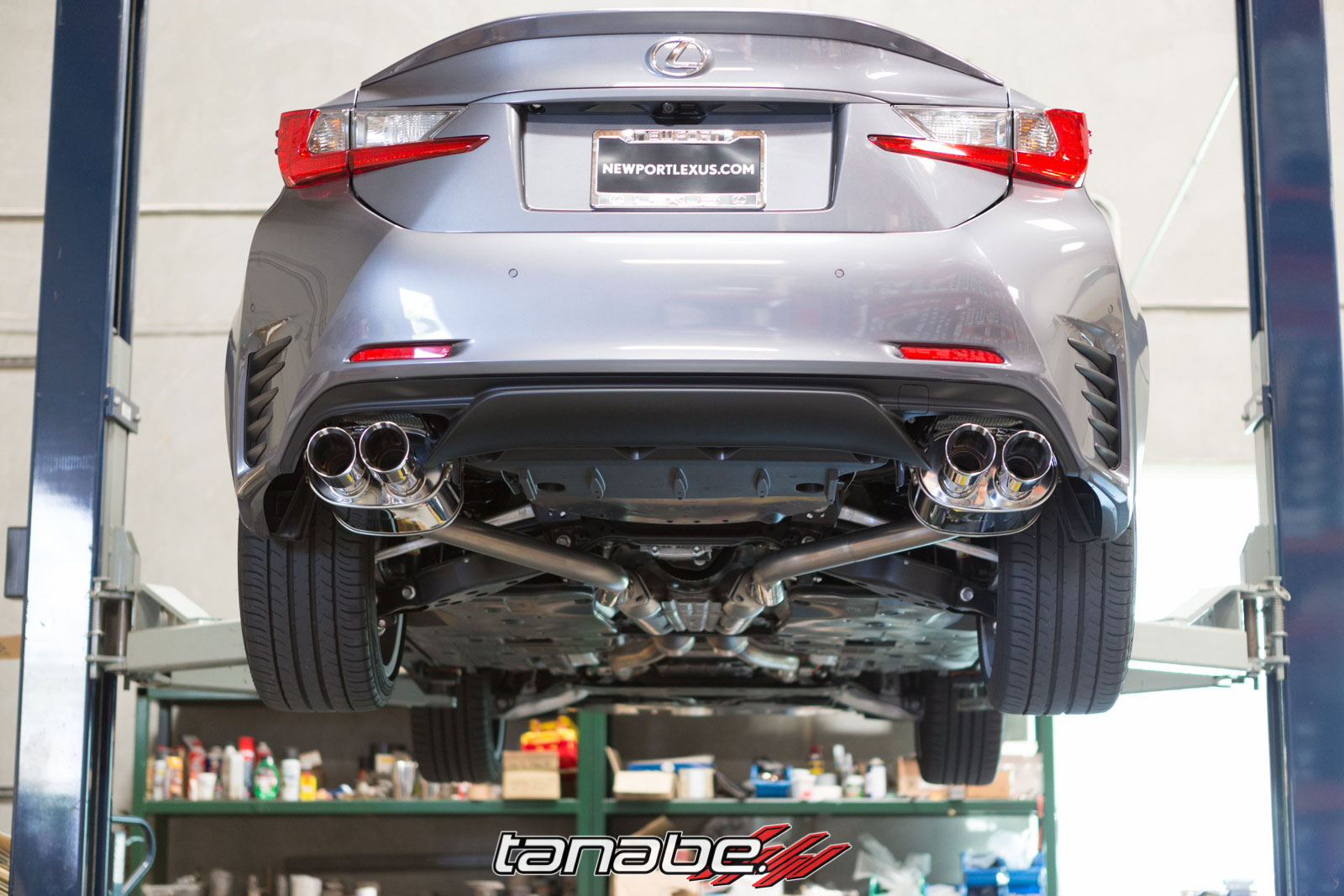 Tanabe USA R&D Blog | Tanabe Medalion Touring Exhaust on 2015 Lexus