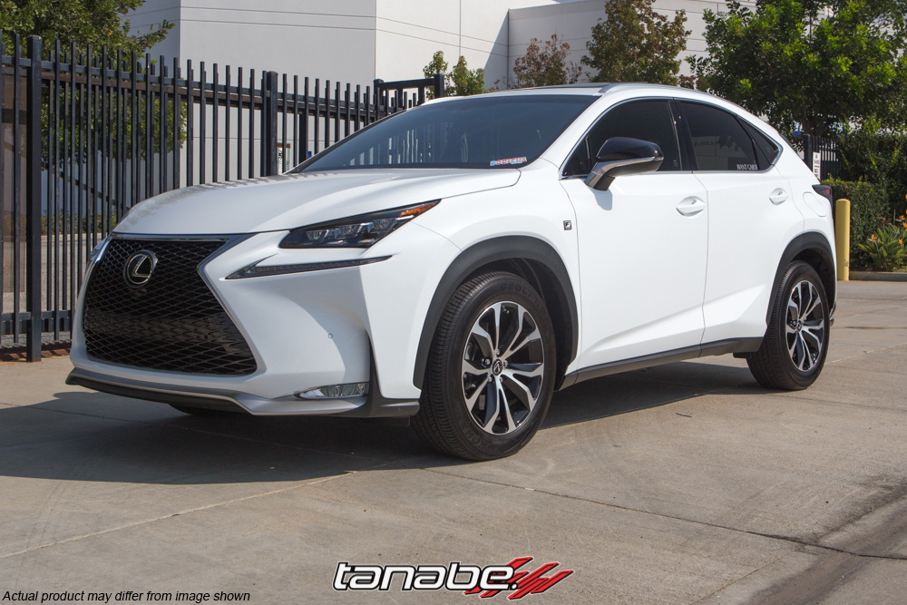 TNF196 Lexus NX200t F Sport FWD Tanabe NF210 Springs for 2015 300h AWD